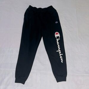 Black Champion Sweatpants
